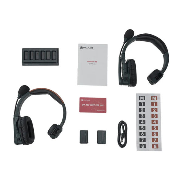 Hollyland Solidcom SE 2S (Kit per 2 persone) Hollyland Solidcom SE 2S (Kit per 2 persone)